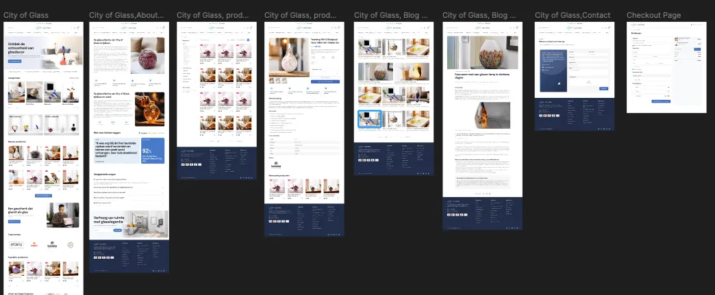 Website van City of Glass