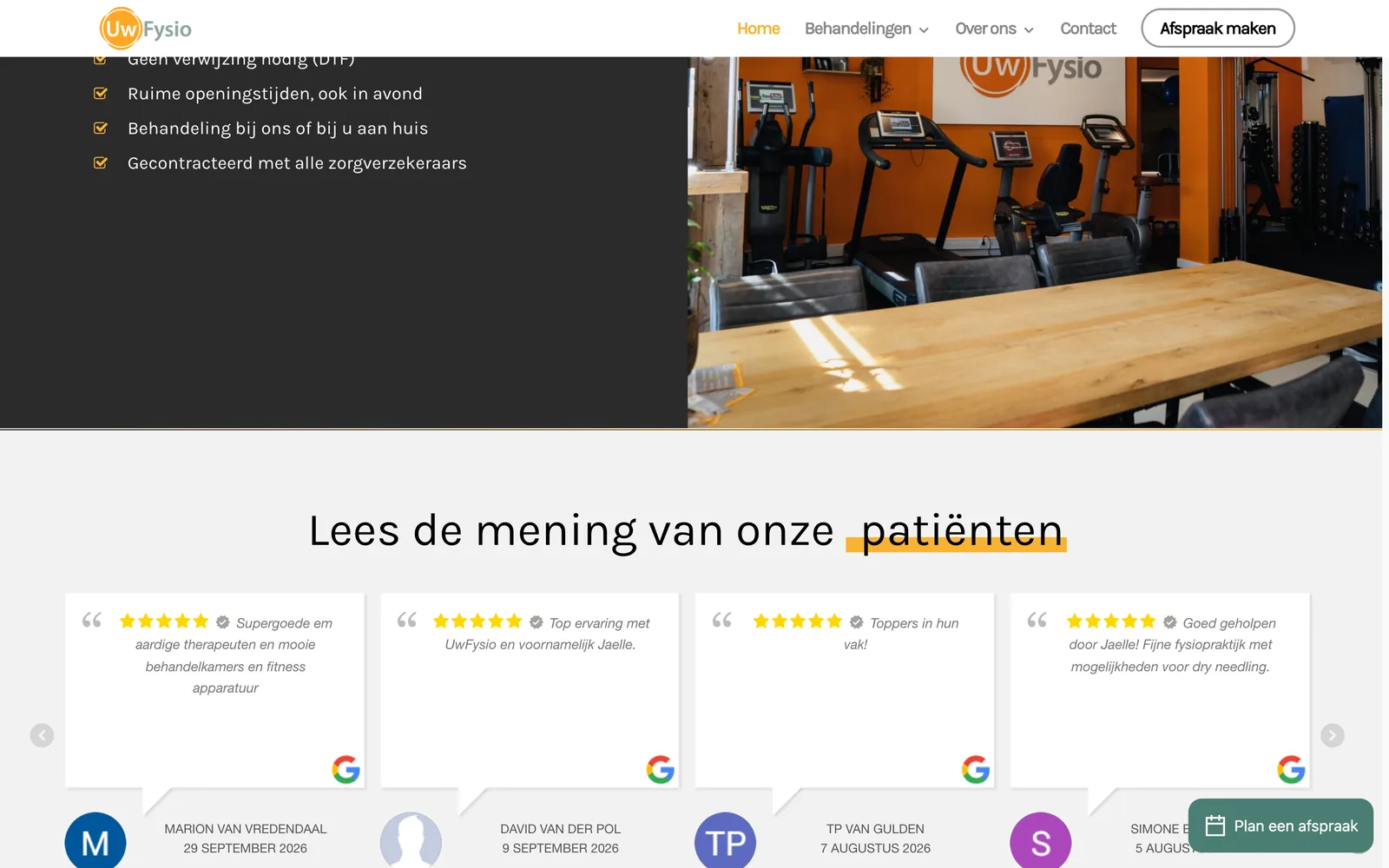 UwFysio, beeld 2